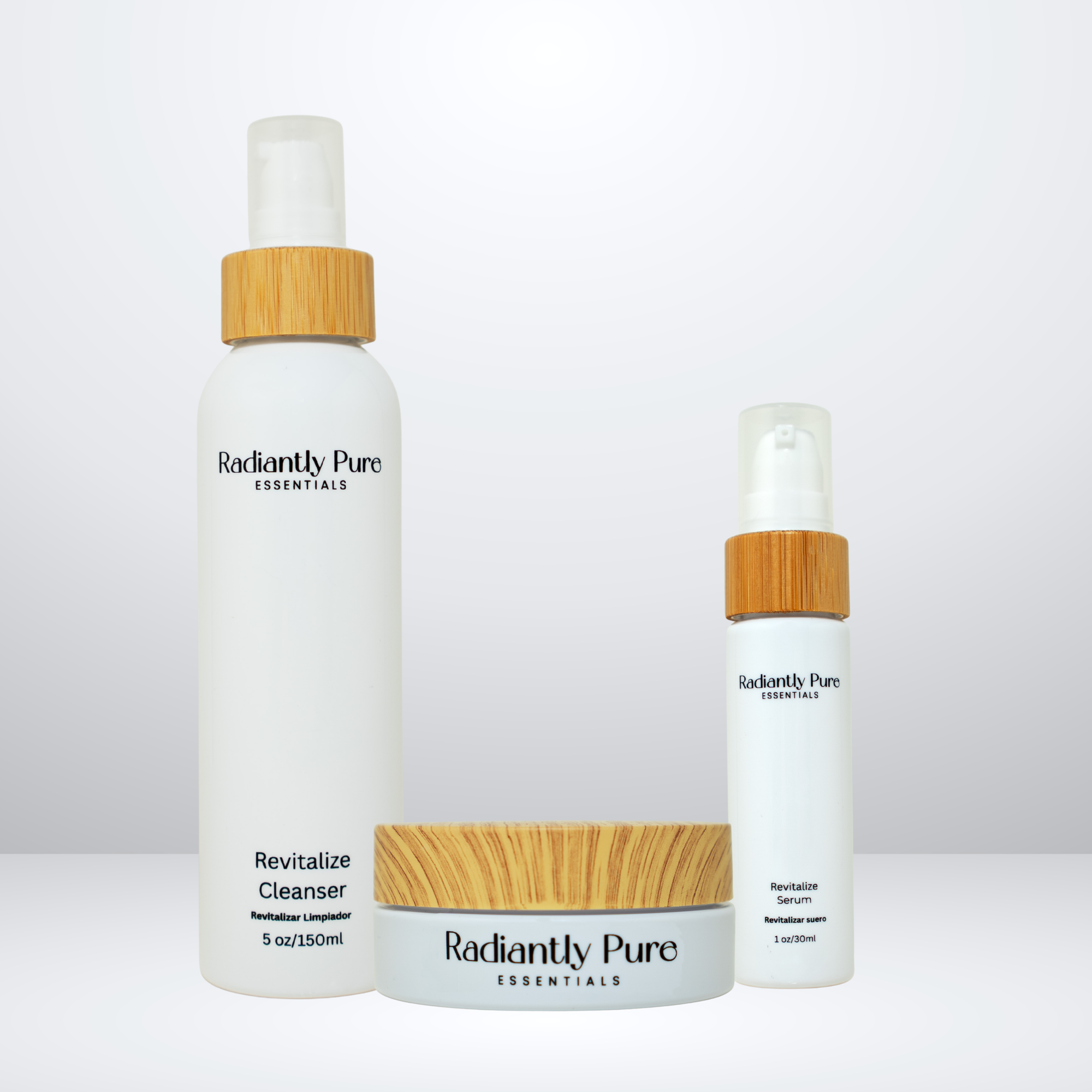 Revitalize Starter Set – Cleanser, Serum &amp; Night Cream